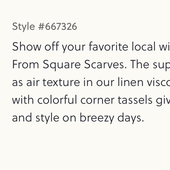 Spartina 449 Northeastern Harbors Square Scarf - NWT - Picture 4 of 5